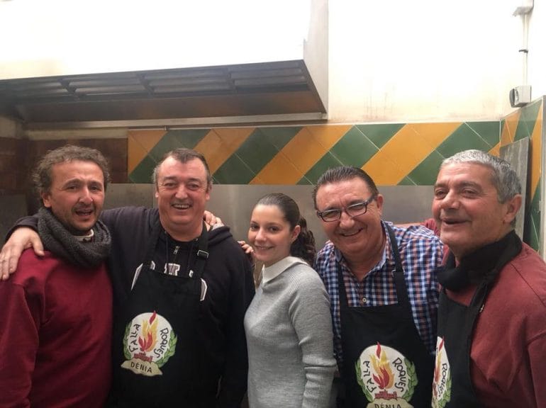 Cocineros de la falla Les Roques