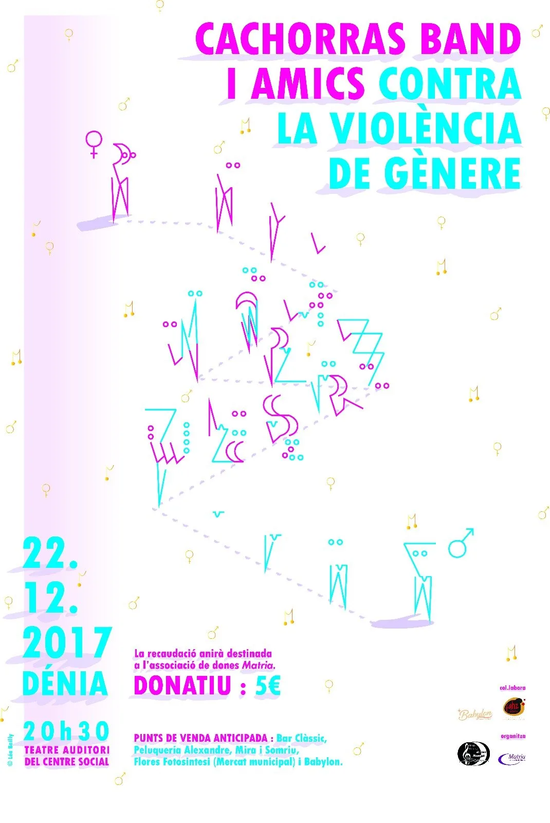 Cachorras Band se une a la lucha contra la violencia de género con un concierto a favor de Matria 2 concierto de cachorras band a favor de matria