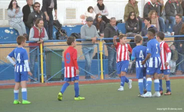 Disputada semifinal benjamín entre el CD Jávea y Hércules