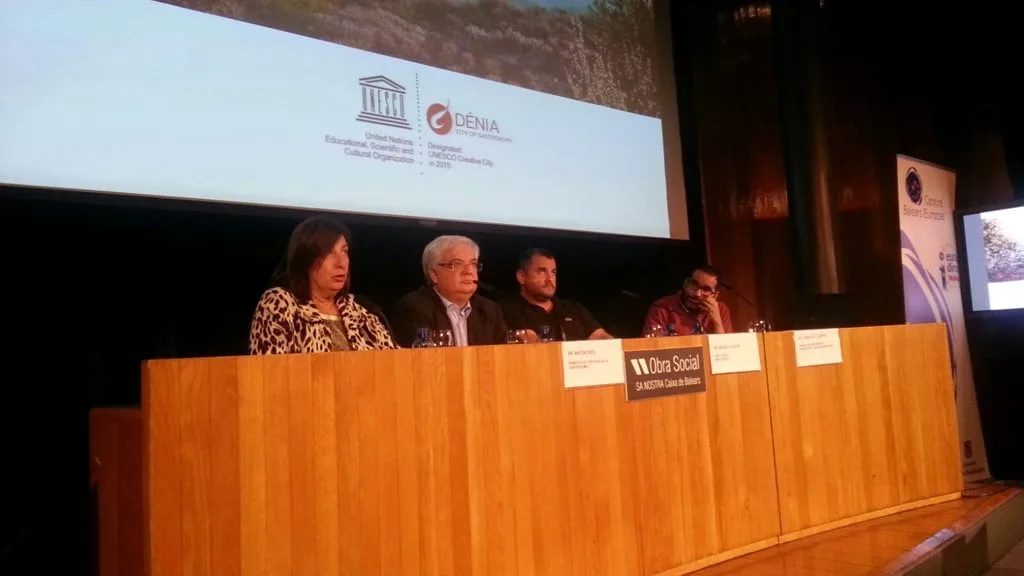 El proyecto de Dénia, Ciudad Creativa representa a la Comunitat en una jornada sobre turismo y sostenibilidad 1 el proyecto de ciudad creativa de la gastronomia se presento en mallorca