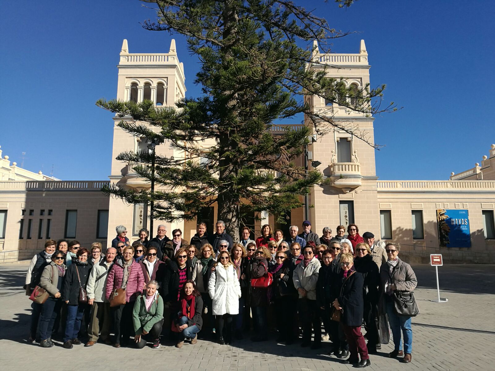 Excursión de las Aulas de la Tercera Edad a Alicante