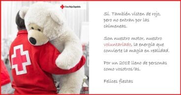 Felicitación Cruz Roja