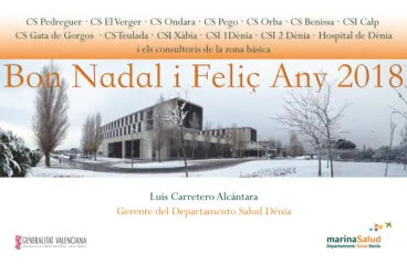 Felicitación Hospital de Dénia