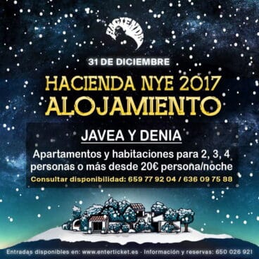 Hacienda alojamiento nochevieja
