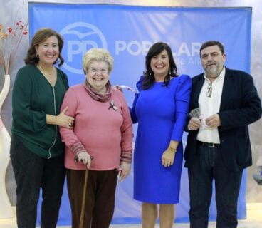 homenaje a los presidentes del pp en denia