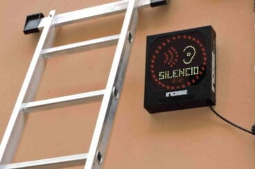 INdicador acústico calle Loreto