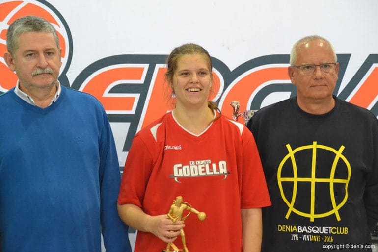 Isabel Monteagudo MVP  de la Final