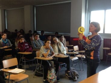 jave saville en el ies numero 3 de denia