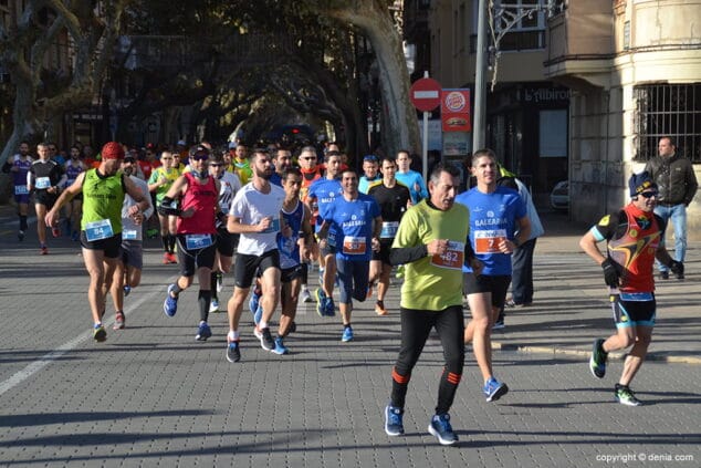 jordi jorro durante la carrera
