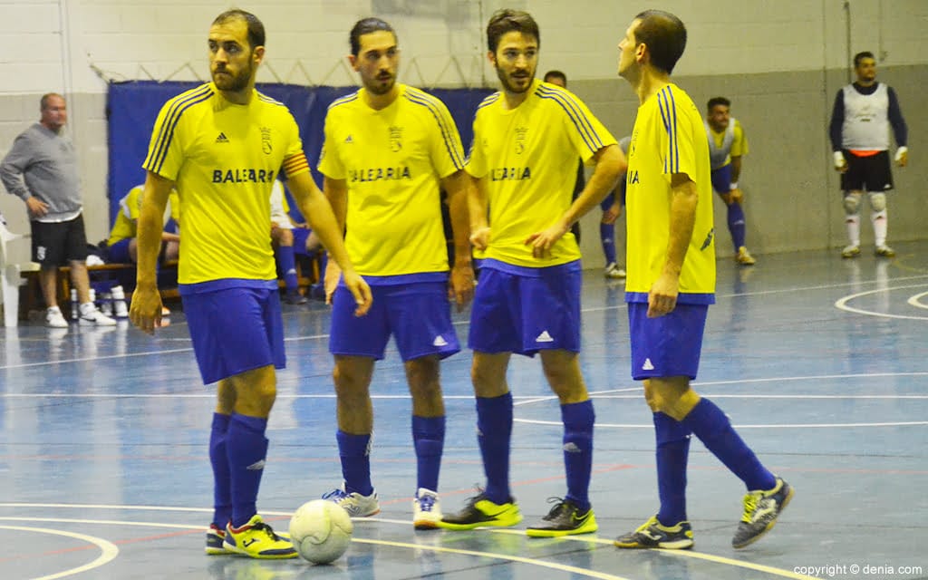 jugadores del denia futsal