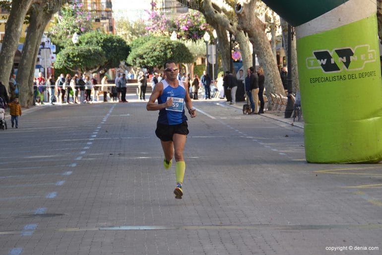 Llegada de Aitor Cabezas
