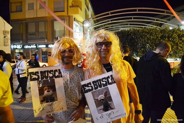 los segundos clasificados de disfraces