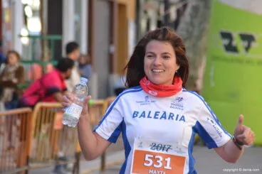 Maite Cabrera en meta