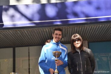 Miquel Piera en el podio