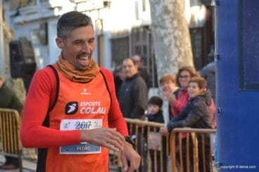 Pedro Martínez en meta