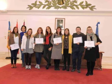 Premiados en el concurso de escaparatismo navideño de Dénia
