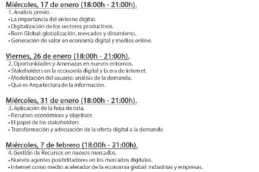 Programa taller lanza tu proyecto en internet