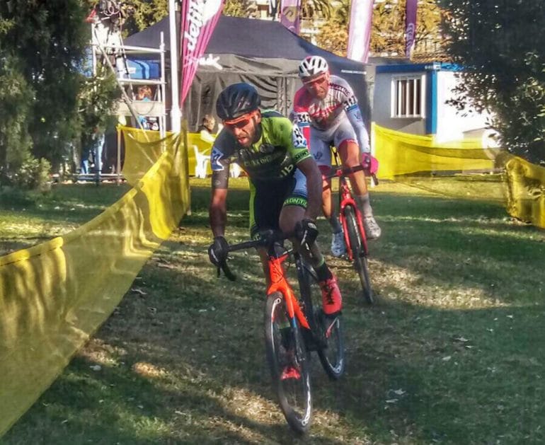 Prueba en la que participaron los ciclistas del UC Montgó ULB