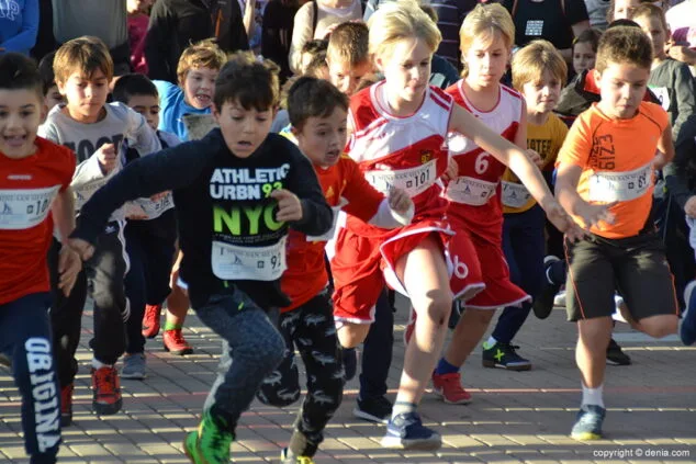 salida de los chicos benjamines