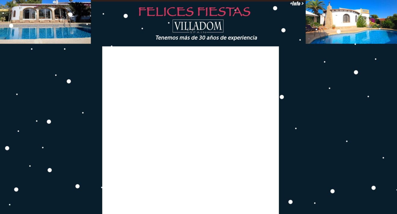 skin villadom Felices Fiestas