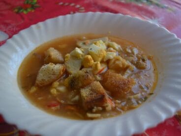 Sopa de marisco