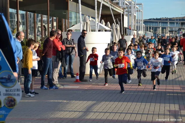 ultimos metros de la prueba prebenjamin chicos