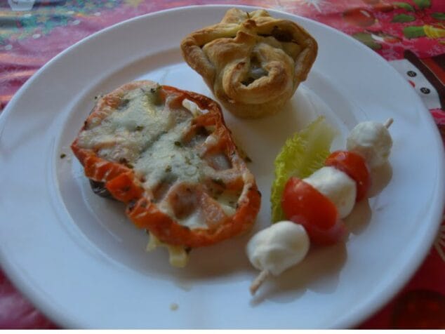 verdura en tres tempuras