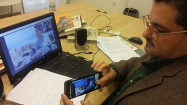 VIdeoconferencia sobre la Banda Sonora de la Gamba Roja de Dénia