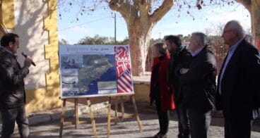 visita a las obras del tram entre calp y teulada