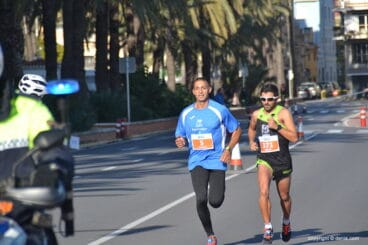 Youssef Ahatach con Toni Soler