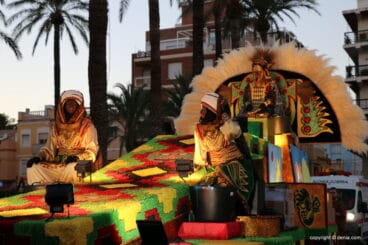 Cabalgata Reyes Magos Dénia 2018 – Baltasar