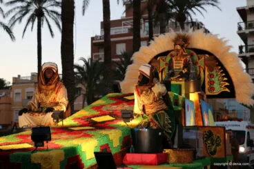 Cabalgata Reyes Magos Dénia 2018 – Baltasar