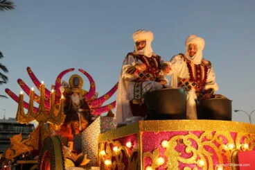Cabalgata Reyes Magos Dénia 2018 – Carroza de Melchor