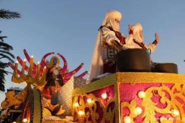 Cabalgata Reyes Magos Dénia 2018 – Carroza de Melchor