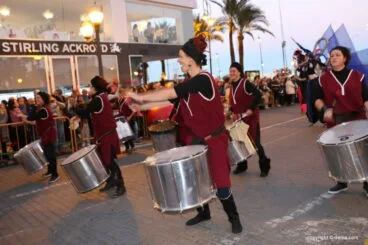 Cabalgata Reyes Magos Dénia 2018 – Batukada