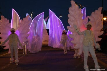 Cabalgata Reyes Magos Dénia 2018 – Baile de los ángeles