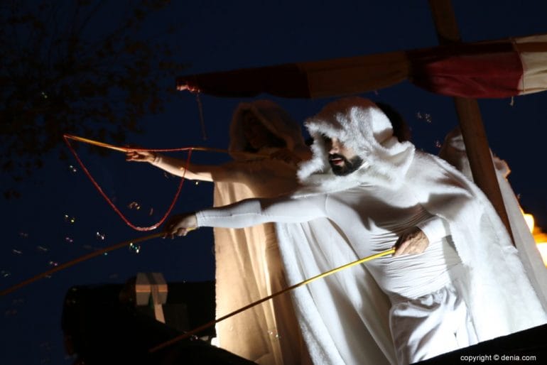 Cabalgata Reyes Magos Dénia 2018 - Burbujas