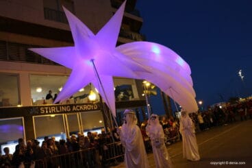 Cabalgata Reyes Magos Dénia 2018 – Estrella de Oriente