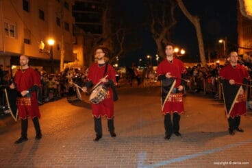 Cabalgata Reyes Magos Dénia 2018 – Trompetas y tambores