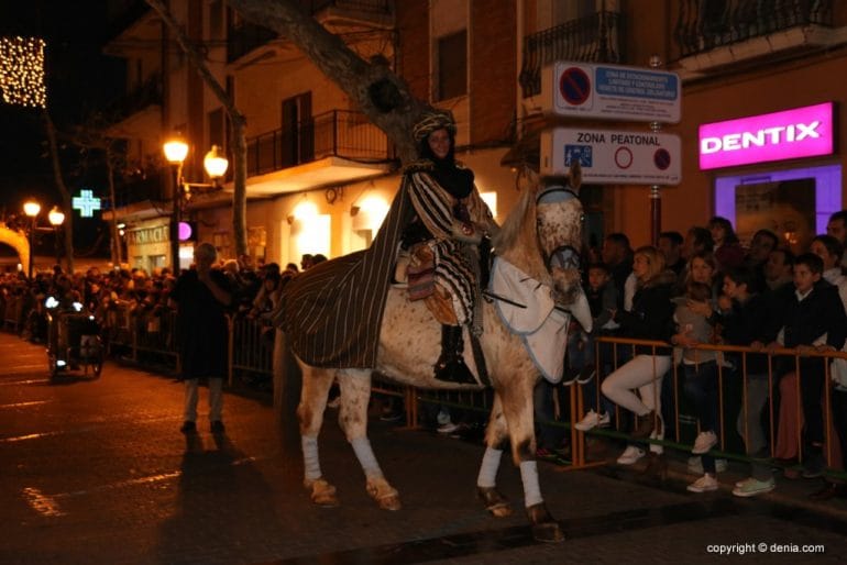 Cabalgata Reyes Magos Dénia 2018 - Caballo