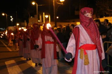 Cabalgata Reyes Magos Dénia 2018 – Antorchero de Gaspar