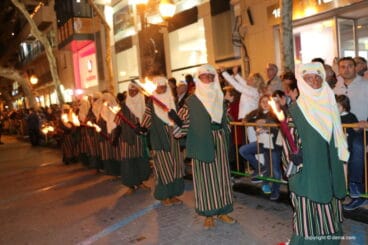 Cabalgata Reyes Magos Dénia 2018 – Antorcheros de Baltasar