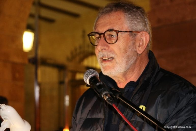 Concentración por los presos catalanes en Dénia - Tomás Llopis