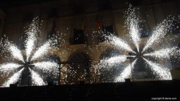 Cabalgata Reyes Magos Dénia 2018 – Espectáculo de luz