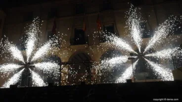 Cabalgata Reyes Magos Dénia 2018 – Espectáculo de luz