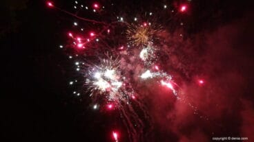 Cabalgata Reyes Magos Dénia 2018 – Fuegos artificiales