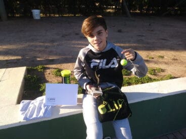 Adrià Martín tenista del CT Dénia