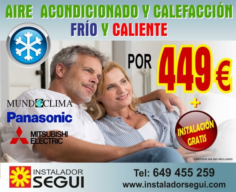 Aire acondicionado Instalador Segui