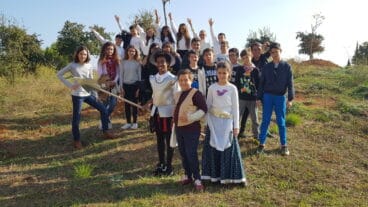 alumnos del ceip montgo representan el quijote