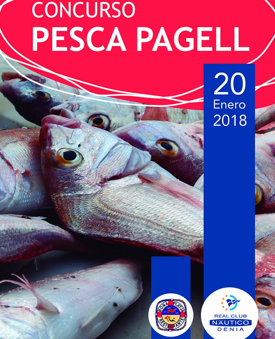 cartel concurso pesca pagell